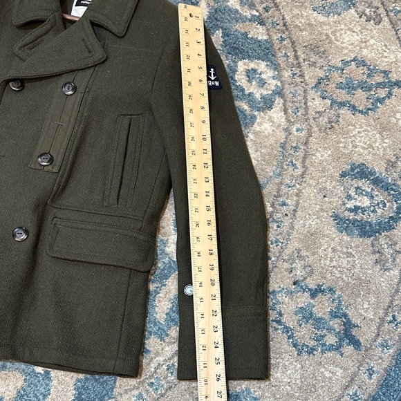 G-Star Dark Green Pea Coat - Picture 5 of 11